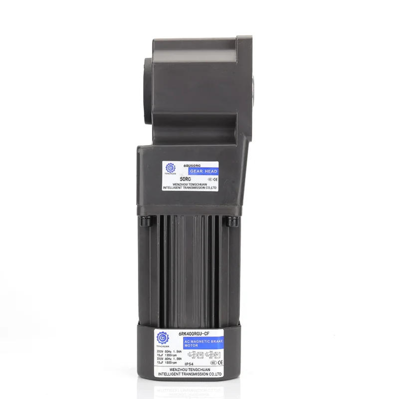 6GU AC Right Angle Gear Reducer Motor 120W 300W (3)