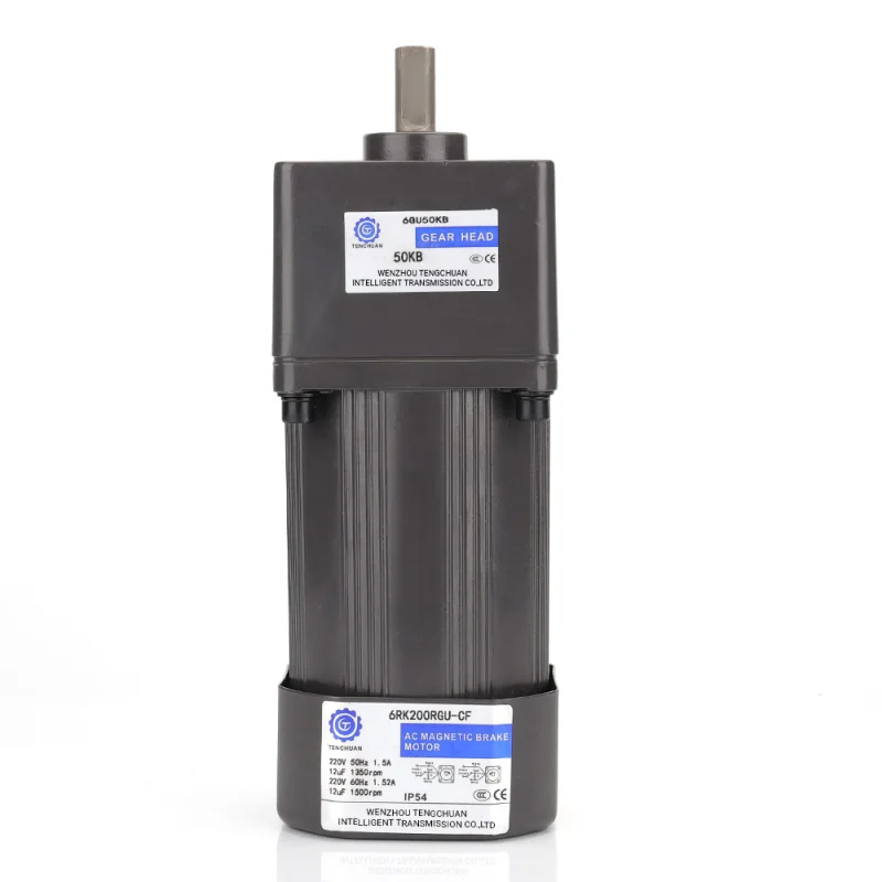 Small AC Gear Reducer Motor 200W (4)