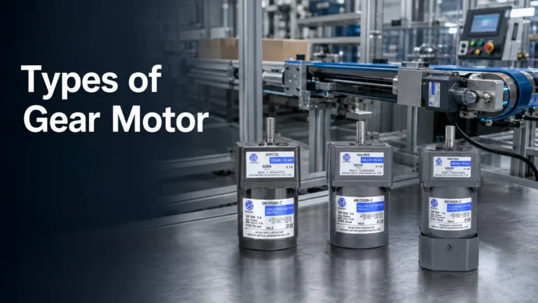 7 Types of Gear Motor Key Differences Explained