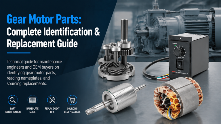 Gear Motor Parts: Complete Identification & Replacement Guide