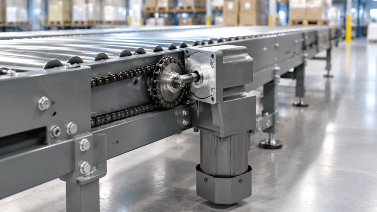 Gear Motors for Material Handling: Conveyor & Lifting Drive Selection Guide