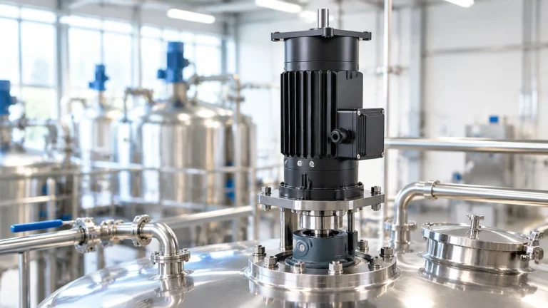 Gear Motors for Agitators and Mixers: Low-Speed, High-Torque Selection